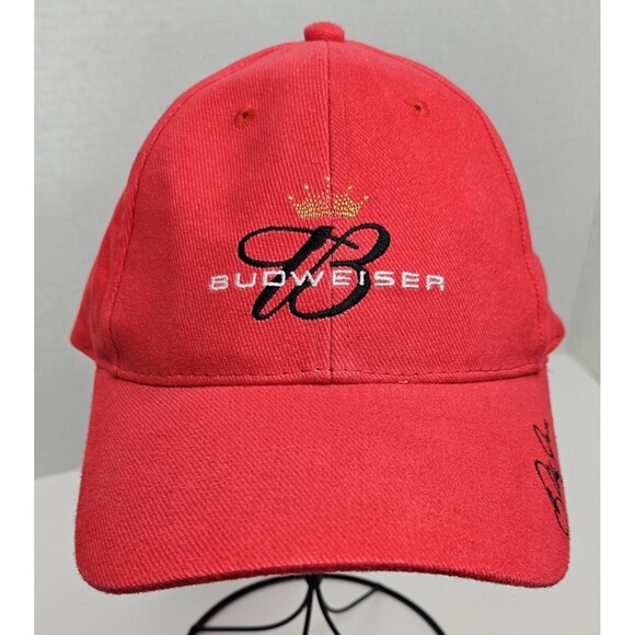Dale Earnhardt Jr #8 Winners Circle Vintage Nascar Hat Cap Red Budweiser - Picture 1 of 6